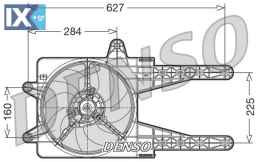 DENSO ΒΕΝΤΙΛΑΤΕΡ  DER09013 46546084