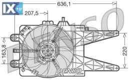 DENSO ΒΕΝΤΙΛΑΤΕΡ  DER09015 46785741 51742164