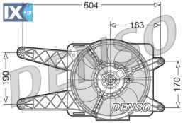 DENSO ΒΕΝΤΙΛΑΤΕΡ  DER09016 46789792 51732956
