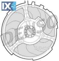 DENSO ΒΕΝΤΙΛΑΤΕΡ FIAT  DER09060 46723518