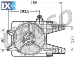 DENSO ΒΕΝΤΙΛΑΤΕΡ  DER13003 46541534 46541534