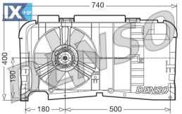 DENSO ΒΕΝΤΙΛΑΤΕΡ  DER21001 125303 125303