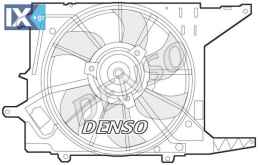 DENSO ΒΕΝΤΙΛΑΤΕΡ RENAULT  DER37003 8200765566 6001548527 6001550562 8200765566