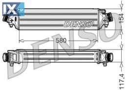 DENSO ΨΥΓΕΙΟ INTERCOOLER  DIT01002 50514486
