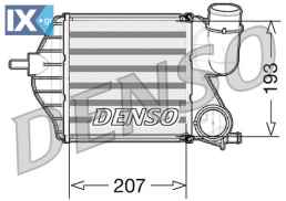 DENSO ΨΥΓΕΙΟ INTERCOOLER  DIT09102 46831804