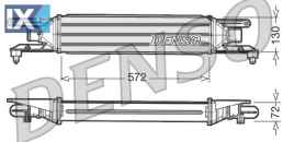 DENSO ΨΥΓΕΙΟ INTERCOOLER  DIT09105 55700449