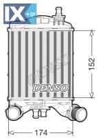 DENSO ΨΥΓΕΙΟ INTERCOOLER  DIT09111 51819186