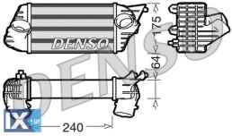 DENSO ΨΥΓΕΙΟ INTERCOOLER  DIT09120 46745841