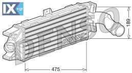 DENSO ΨΥΓΕΙΟ INTERCOOLER  DIT12003 5801349168