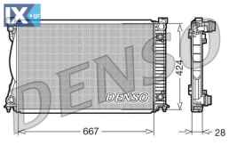 DENSO ΨΥΓΕΙΟ ΜΗΧΑΝΗΣ  DRM02039 4F0121251P