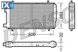 DENSO ΨΥΓΕΙΟ ΜΗΧΑΝΗΣ  DRM03010 ARP1169 NAM4533