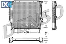 DENSO ΨΥΓΕΙΟ ΜΗΧΑΝΗΣ  DRM05022 17111712850 1712850