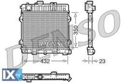 DENSO ΨΥΓΕΙΟ ΜΗΧΑΝΗΣ  DRM05024 17111712040 1712040