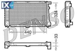 DENSO ΨΥΓΕΙΟ ΜΗΧΑΝΗΣ  DRM05032 17111712823 1712823