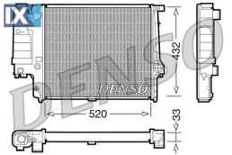 DENSO ΨΥΓΕΙΟ ΜΗΧΑΝΗΣ  DRM05060 17111723527 1723527