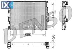 DENSO ΨΥΓΕΙΟ ΜΗΧΑΝΗΣ BMW  DRM05069 155981411 1611557 1611565 1611573 1613108 17111611557 17111611565 17111611573 17111613108 17119071517 17119071518 17119071519 9071517 9071518 9071519