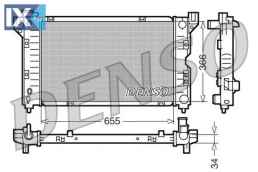 DENSO ΨΥΓΕΙΟ ΜΗΧΑΝΗΣ  DRM06010 4682785 4682976AC