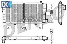 DENSO ΨΥΓΕΙΟ ΜΗΧΑΝΗΣ  DRM07002 1301Y2 1301Y2