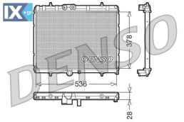 DENSO ΨΥΓΕΙΟ ΜΗΧΑΝΗΣ  DRM07015 1330G9 1330G9