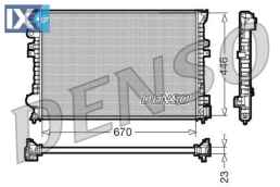 DENSO ΨΥΓΕΙΟ ΜΗΧΑΝΗΣ  DRM07055 1301P2 1301P3 1301W1 1301W4 1301W7 1475060080 1301P2 1301P3 1301W1 1301W4 1301W7 1301P2 1473910080 1475060080
