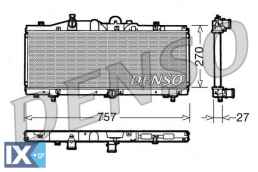 DENSO ΨΥΓΕΙΟ ΜΗΧΑΝΗΣ  DRM09010 46773321 7790356