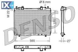 DENSO ΨΥΓΕΙΟ ΜΗΧΑΝΗΣ  DRM09026 46404163 7767438 7794069