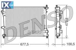DENSO ΨΥΓΕΙΟ ΜΗΧΑΝΗΣ  DRM09037 51767821