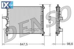 DENSO ΨΥΓΕΙΟ ΜΗΧΑΝΗΣ  DRM09038 51745120