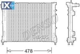 DENSO ΨΥΓΕΙΟ ΜΗΧΑΝΗΣ FIAT  DRM09043 51934156 51939067