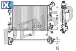 DENSO ΨΥΓΕΙΟ ΜΗΧΑΝΗΣ  DRM09109 55700447