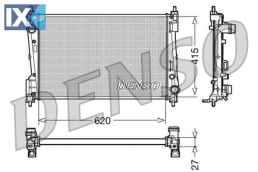 DENSO ΨΥΓΕΙΟ ΜΗΧΑΝΗΣ  DRM09110 1300297 13313296 55700448 55704136