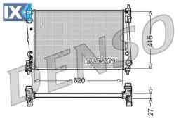 DENSO ΨΥΓΕΙΟ ΜΗΧΑΝΗΣ  DRM09111 51896964 55700617 55703927 55704135