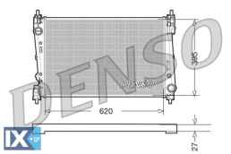 DENSO ΨΥΓΕΙΟ ΜΗΧΑΝΗΣ  DRM09112 51808364 51840476 51897080