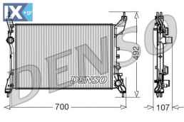 DENSO ΨΥΓΕΙΟ ΜΗΧΑΝΗΣ  DRM09170 51787345