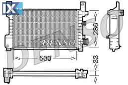 DENSO ΨΥΓΕΙΟ ΜΗΧΑΝΗΣ  DRM10037 94FB8005BB 94FB8005BC