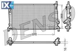 DENSO ΨΥΓΕΙΟ ΜΗΧΑΝΗΣ  DRM10075 1354177 1374177 Z60215200C Z60315200 1305492 1318177 1354177 1374177 8603621 Z60215200C 8603621 Z60315200