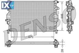 DENSO ΨΥΓΕΙΟ ΜΗΧΑΝΗΣ  DRM10088 1377541 1433321 1493771 1493774 1778037 6G918005AC 6G918005FB 1493771 31293689 31368059 31368082 31368361 36000105 36000106 36002413 36002414 36002451 6G918005FB LR00058