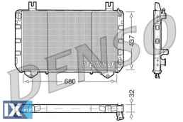 DENSO ΨΥΓΕΙΟ ΜΗΧΑΝΗΣ  DRM10093 79VB8005AA