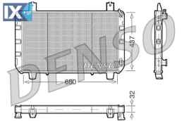 DENSO ΨΥΓΕΙΟ ΜΗΧΑΝΗΣ  DRM10095 84VB8005EB 84VB8005HB