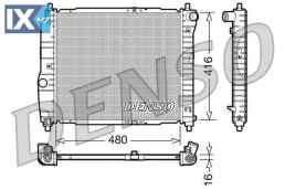 DENSO ΨΥΓΕΙΟ ΜΗΧΑΝΗΣ  DRM15003 96443475 96536523 96816481