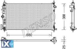 DENSO ΨΥΓΕΙΟ ΜΗΧΑΝΗΣ OPEL  DRM15007 13241722 1300288