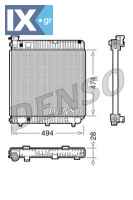 DENSO ΨΥΓΕΙΟ ΜΗΧΑΝΗΣ MERCEDES  DRM17001 6015005103