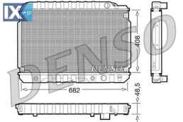 DENSO ΨΥΓΕΙΟ ΜΗΧΑΝΗΣ MERCEDES  DRM17003 1075011701