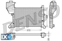 DENSO ΨΥΓΕΙΟ ΜΗΧΑΝΗΣ MERCEDES  DRM17016 9015001800