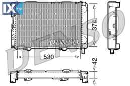 DENSO ΨΥΓΕΙΟ ΜΗΧΑΝΗΣ MERCEDES  DRM17025 1245000403