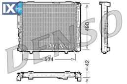 DENSO ΨΥΓΕΙΟ ΜΗΧΑΝΗΣ MERCEDES  DRM17032 1245009803