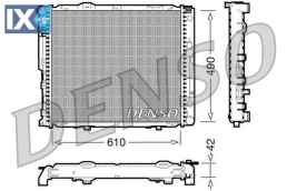 DENSO ΨΥΓΕΙΟ ΜΗΧΑΝΗΣ MERCEDES  DRM17033 1245000002