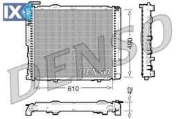 DENSO ΨΥΓΕΙΟ ΜΗΧΑΝΗΣ MERCEDES  DRM17035 1245002202 A1245002202