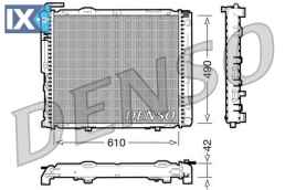 DENSO ΨΥΓΕΙΟ ΜΗΧΑΝΗΣ MERCEDES  DRM17036 1245002302