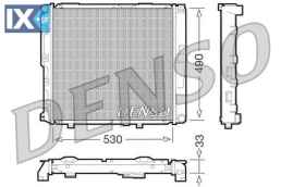 DENSO ΨΥΓΕΙΟ ΜΗΧΑΝΗΣ MERCEDES  DRM17038 1245009203